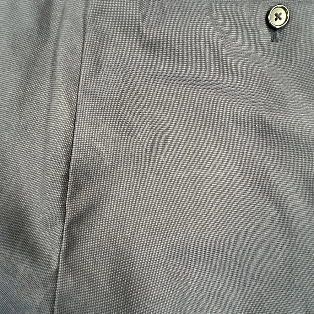 Banana Republic Slim Non-Iron Dress Pant Men 38x30 (Fits 38x29) Navy Stretch NEW